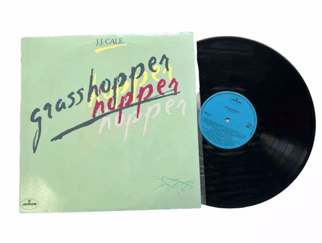 JJ Cale Grasshopper 12” Vinyl Record 33 RPM Records LP W Inner Sleeve