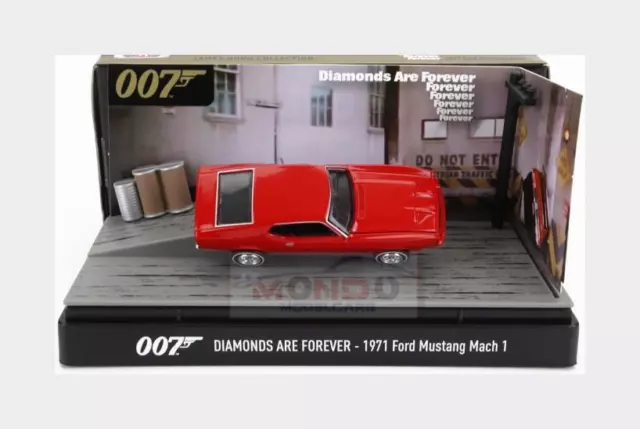 1:64 MOTORMAX FORD Mustang Mach-1 1971 007 James Bond Diamonds Forever ...