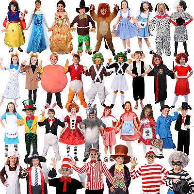 Bambini Bambine World Book Day Settimana Costume Personaggio Costume scegliere tra LOTTO