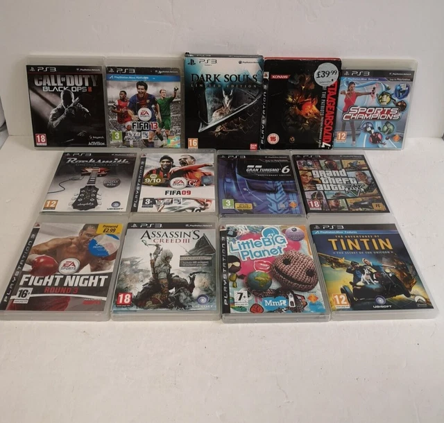 Playstation 3 PS3 Games x 13 Mixed Titles UNTESTED   B51 P276