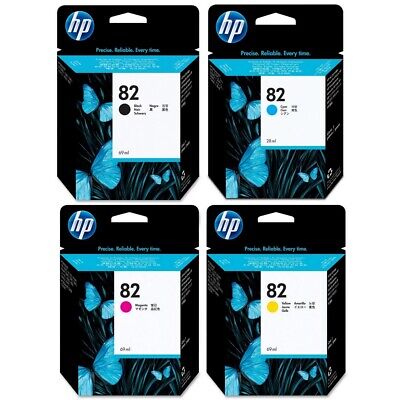 Genuine Hp82 Ink Cartridges, Choice Of 4 Colours In Lot - Swiftly Posted