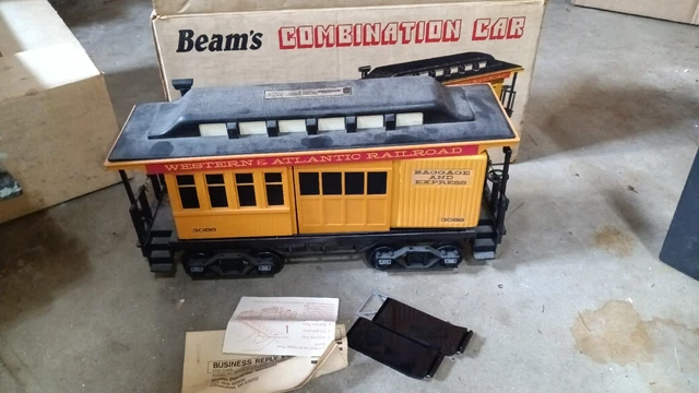 Combination Train Car Jim Beam Regal China Decanter Bottle 1985 Empty Vintage Combination Train Car Jim Beam Regal China Decanter Bottle 1985 Empty Vintage