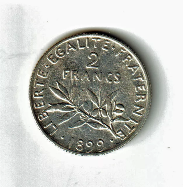 2 francs Semeuse 1899 Argent - F.266/3 - SUP