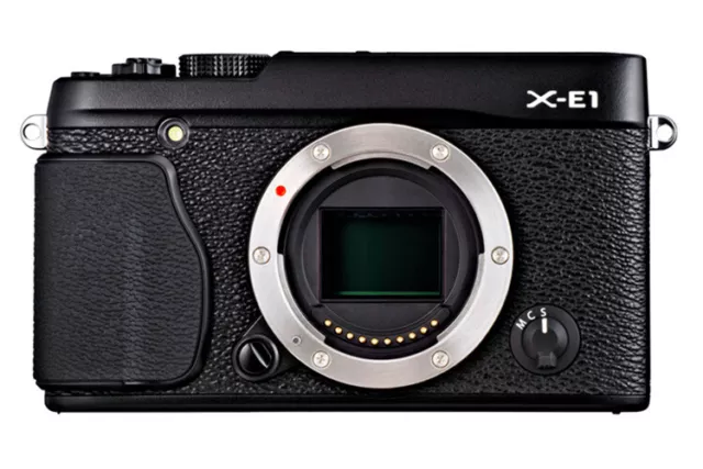 Fujifilm X-E1 schwarz Gehäuse Topzustand, im Originalkarton #X33089