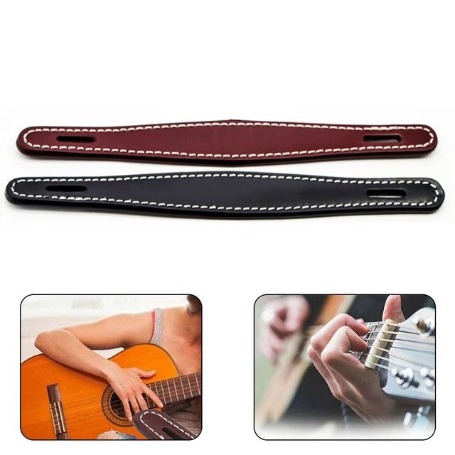 Bracelet d'amplificateur de guitare en cuir marron de haute qualité avec matér