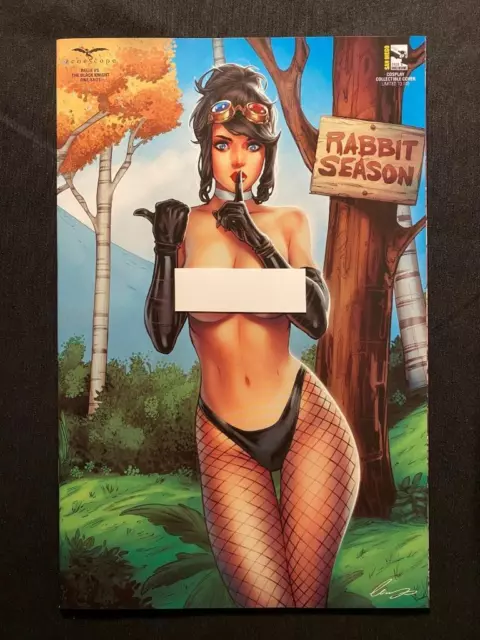 BELLE vs The BLACK KNIGHT #1 ELIAS CHATZOUDIS SDCC RATED Z COSPLAY EXCL of 100!
