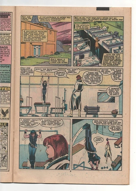 X-MEN #217 (1987) "Folly's Gambit" DAZZLER - Longshot - JUGGERNAUT - Psylocke! 4