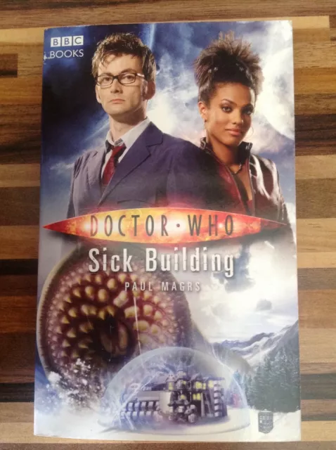 Doctor Who Sick Building Paperback Book - BBC Books - Unread - VGC