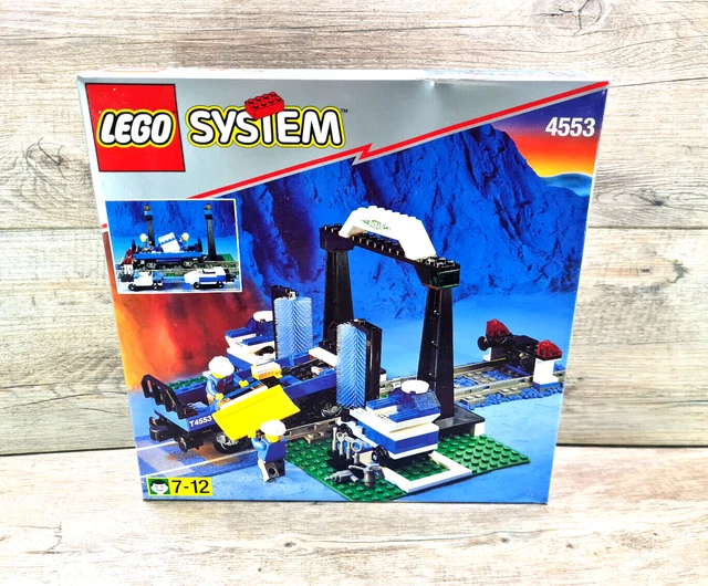 LEGO® SYSTEM 4553 Zug Waschanlage Train Wash 9V Waggon Eisenbahn NEU