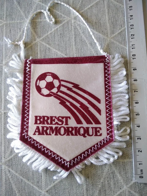 Fanion Vintage Stade Malherbe Caen – Wimpel Pennant – Fabriqué En France