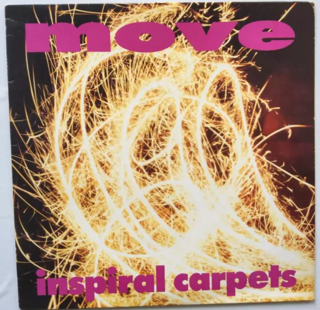 Inspiral Carpets – Move 12" vinyl record in picture sleeve 1989 indie rock 3