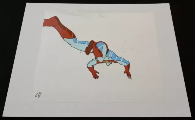 Captain Planet - Production Cel - Captain Planet Flying Away - 90-96