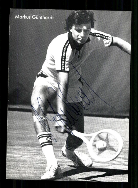 Patrik Kühnen (Tennis) - Handsignierte Autogrammkarte (Original