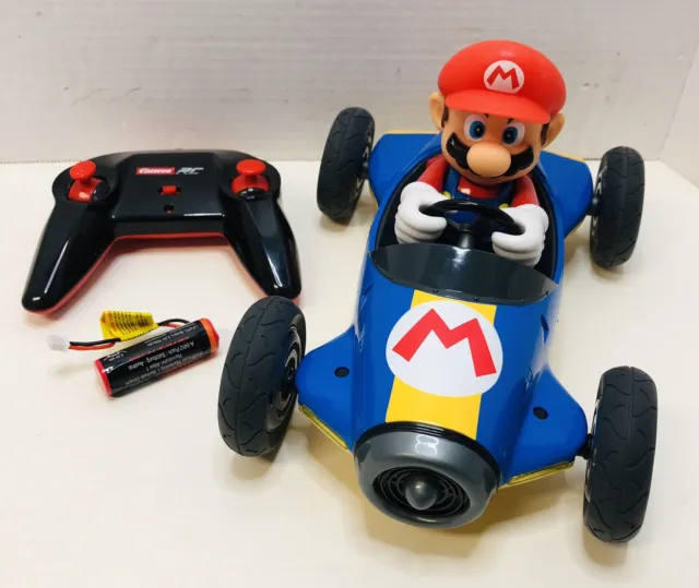 OEM Carrera Mario Kart Mach 8 RC Car 1:18 Battery 3.2V Charger Cable Charge  Cord