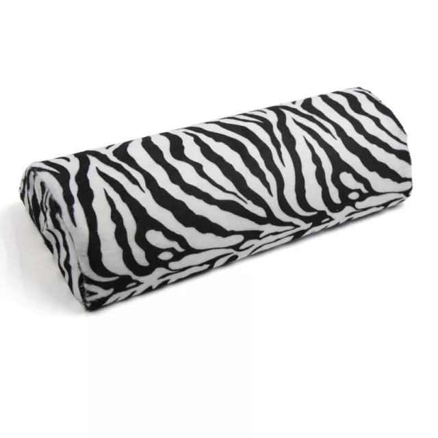 Zebra Bande Doux Ongle Manucure Beauté repose-poignet main bras Coussin