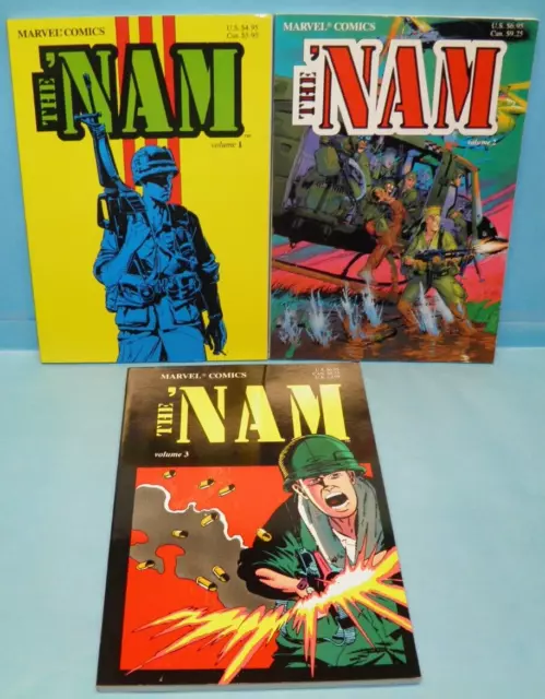 Marvel Comics The NAM Vol. 1-3 Trade Paper Back