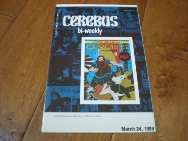 Cerebus Bi-Weekly #9 (1988 Series) Aaardvark Comics VF/NM