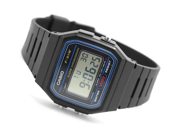 Casio F91W Digital Watch LED 30M Stopwatch - Manufacturer Refurbished -Brand New