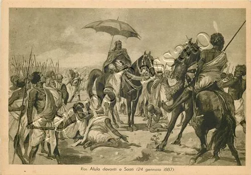 Colonie, Eritrea - Saati, ingresso del ras Alula Engida
