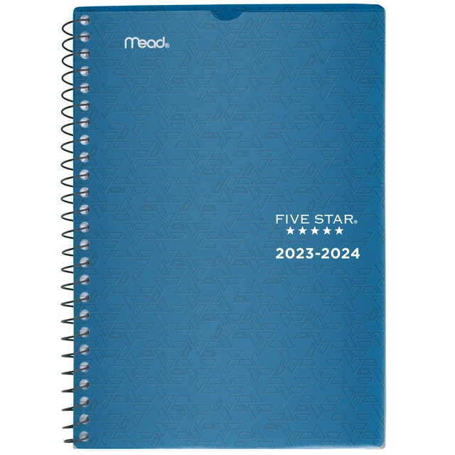FIVE STAR CUSTOMIZABLE Academic 20232024 Weekly Monthly Student