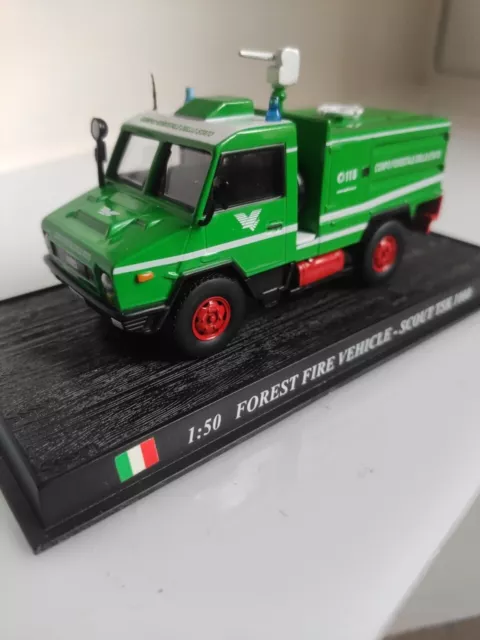 CORPO FORESTALE DELLO STATO IVECO Magirus Scout L200 Autopompa Die Cast 1/50