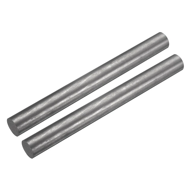 Graphite Rod Graphite Stirring Rod Stick Rod 200x20mm Black, Pack of 2