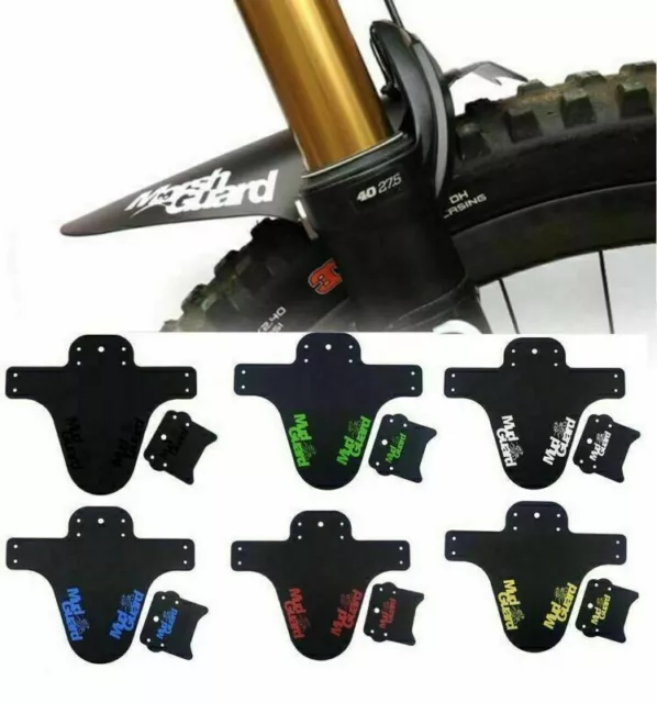 MTB Mudguard Guard Set Mountain Bike Bicycle Fender Front Rear Tyre Mud Guard UK