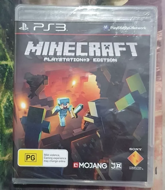 PS3 Minecraft Playstation 3 Edition Building Kids Excellent Fun REGION-FREE