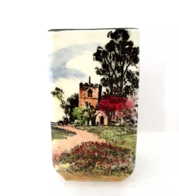 Rare Royal Doulton Seriesware Miniature Vase - Countryside D3647 - Perfect