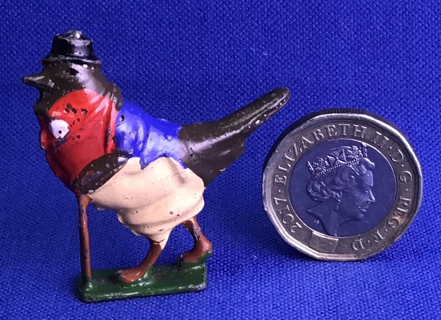 BRITAINS CADBURYS COCO CUBS GRANNY OWL VERY OLD VINTAGE SEE THE PHOTOS
