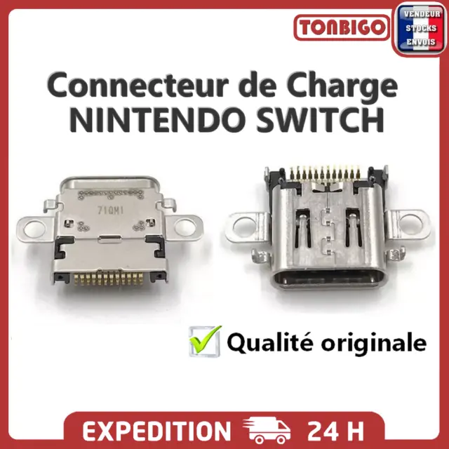 Connecteur de charge Nintendo Switch NS Charging port connector socket jack dock 3