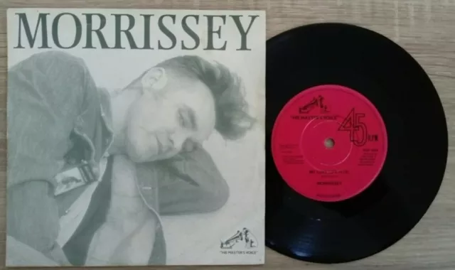 Morrissey ‎– My Love Life - UK 7" Vinyl Single - Solid Centre - POP1628