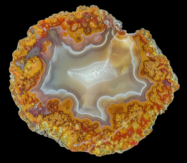 Achat - Kerrouchen - Marokko - UV-Aktiv (254nm)
