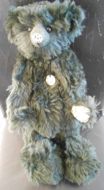 Bear Mohair Dean's Motley  limited edition 350   / Peluche ours mohair Britain