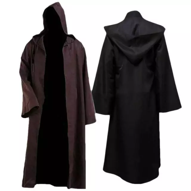 Adult Men Star Wars Jedi Anakin Skywalker Sith Darth Vader Cosplay Costume Cape