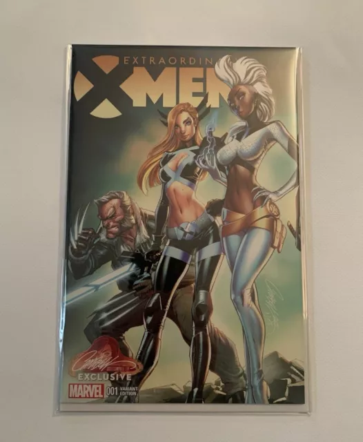 Extraordinary X-Men #1 NM+ 9.6; J Scott Campbell Exclusive Variant Cover 2016