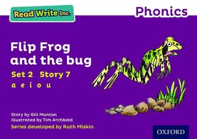 READ WRITE INC. Phonics: Purple Set 2 Storybook 7 Flip Frog and the Bug ...