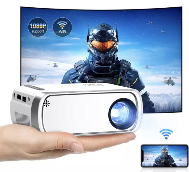 Vidéoprojecteur Full HD 1080P rétroprojecteur projecteur multimédia home  cinéma