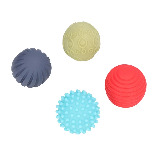 Textured Multi Sensory Ball Set Tactile Exploration Textured Sensory Balls Soft 3