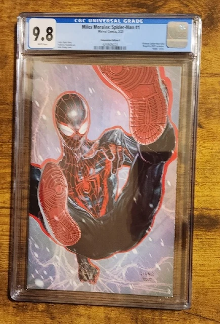 Miles Morales Spider-Man 1 JOHN GIANG SECRET MegaCon Virgin Exclusive CGC 9.8 🔥