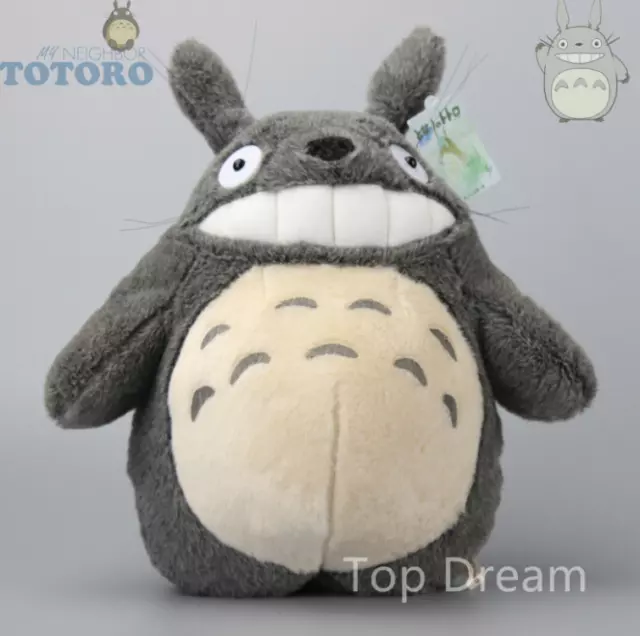 STUDIO GHIBLI My Neighbor Totoro Grin TOTORO Plush Doll Soft Toy 15'' Kids Gifts