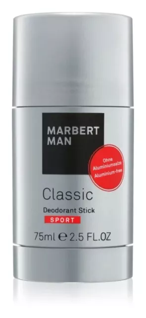 Marbert Man Classic Sport homme/men, Deodorant Stick, (1 x 75 ml) NEU.