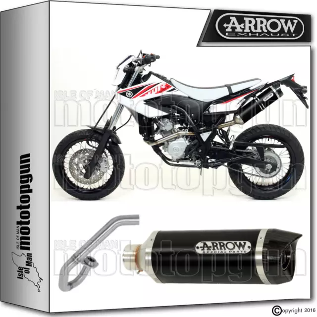 Arrow Full Exhaust System Thunder Dark Carby Cup Hom Yamaha Wr 125 X 2011 11