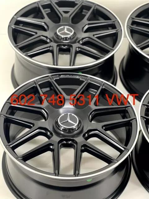 19" Y Spoke Amg Black Rims Wheels Fits Mercedes Benz Cla Class Cla250 250 S Clas
