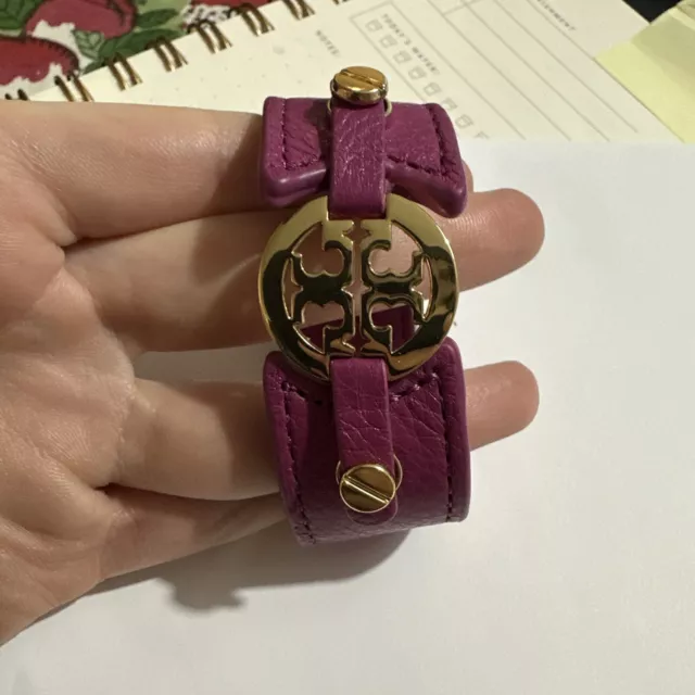 tory burch leather bracelet