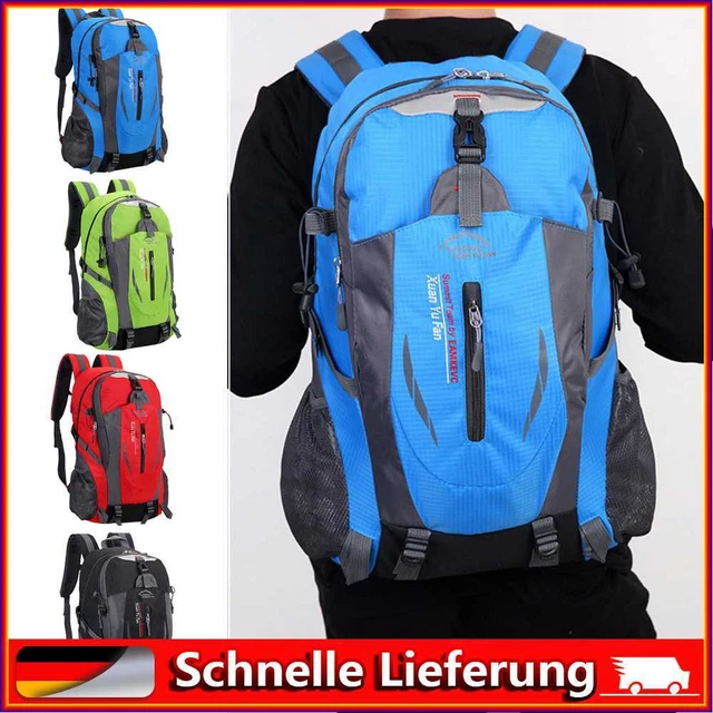 Mochilas de viaje informales de nailon portátiles para senderismo fitness campamento montañismo