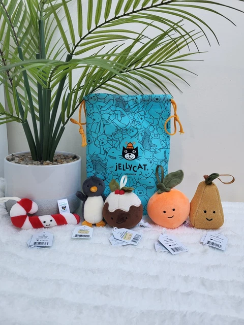 JELLYCAT CHRISTMAS DECORATIONS. Excellent Condition. They Come With ...
