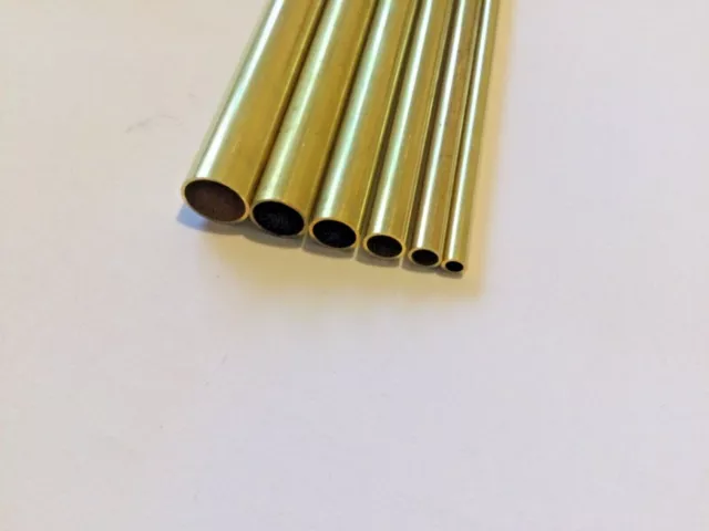 Brass Hollow capillary tube 0.8mm 1mm 2mm 3mm 4mm 5mm 6mm 8mm O.D Length  300mm