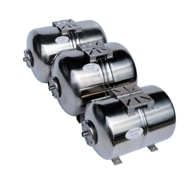 CHM GmbH Inox Réservoir de Membrane 24 L -100 Pression sous Distributeur D'Eau