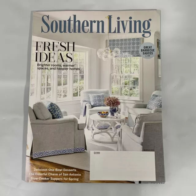 SOUTHERN LIVING MAGAZINE March 2021 Fresh Ideas BBQ Sauce Slow Cooker ...
